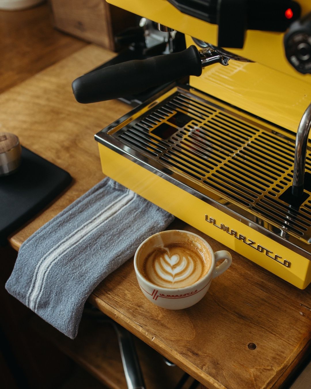 Cinematic morning coffee ritual